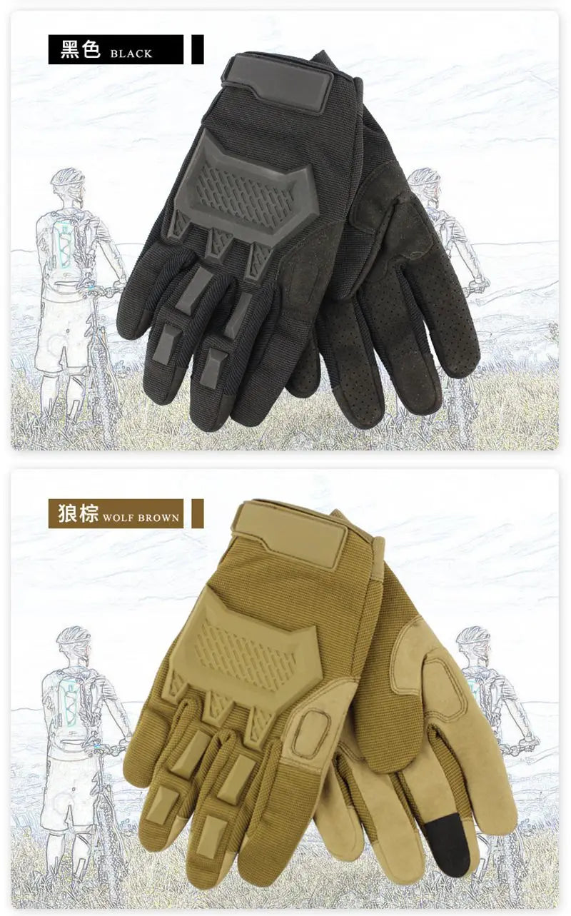 Delta Force Tactical Gloves – Rutschfeste Kampfhandschuhe mit Vollfinger