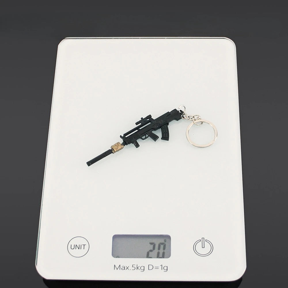 Delta Force T95-1 Gun Model Keychain – 9cm Mini Metal Pendant for Collectors, Gamers & Fans