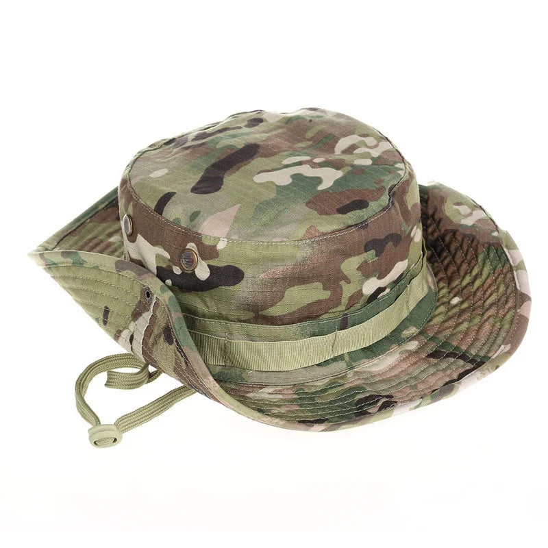 Delta Force Hawk Ops Camouflage Hat – Taktische Anglerhüte für Outdoor-Abenteuer