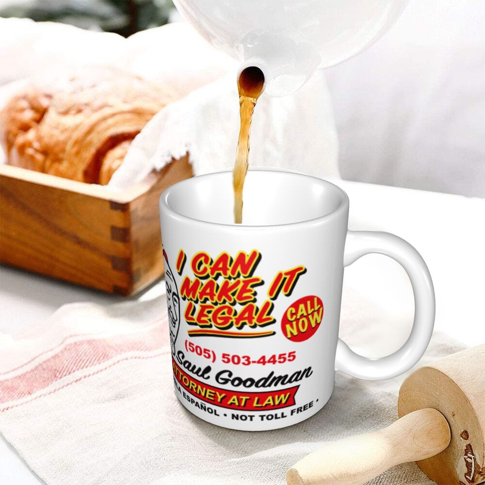 Personalisierte Delta Force x Better Call Saul Tasse - Individuelle Kaffee- und Teetasse aus Keramik