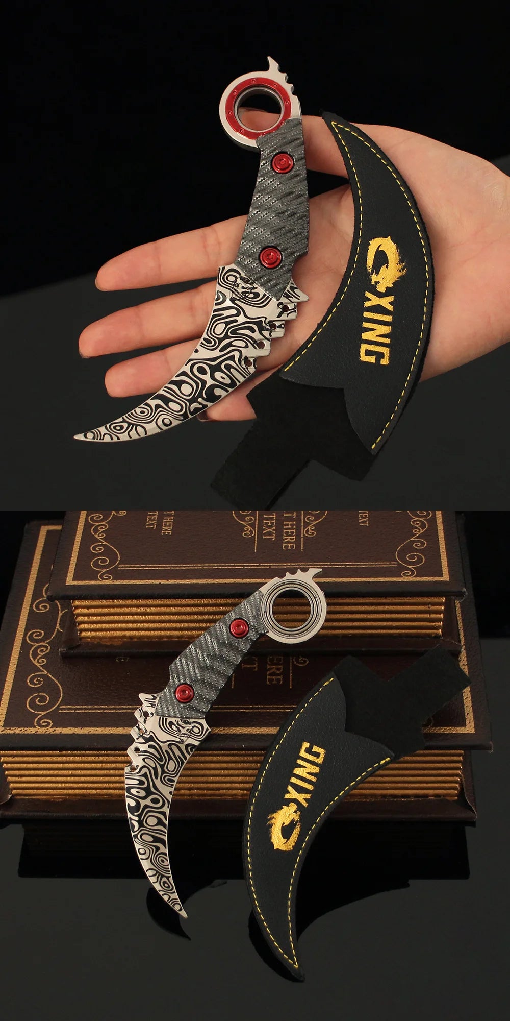 Delta Force Hawk Ops Karambit Replik, drehbar