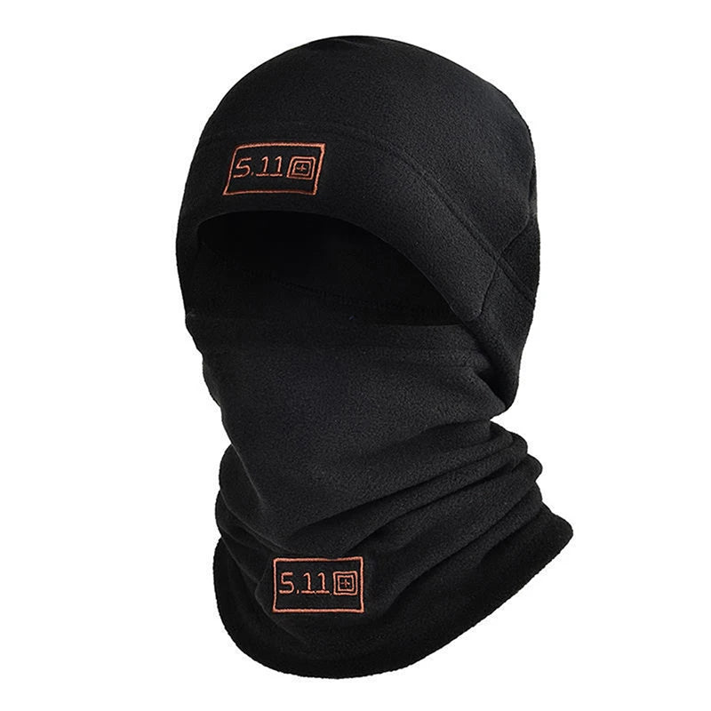 Cagoule polaire d'hiver Delta Force Coral Fleece - Masque thermique pour le visage et cache-cou