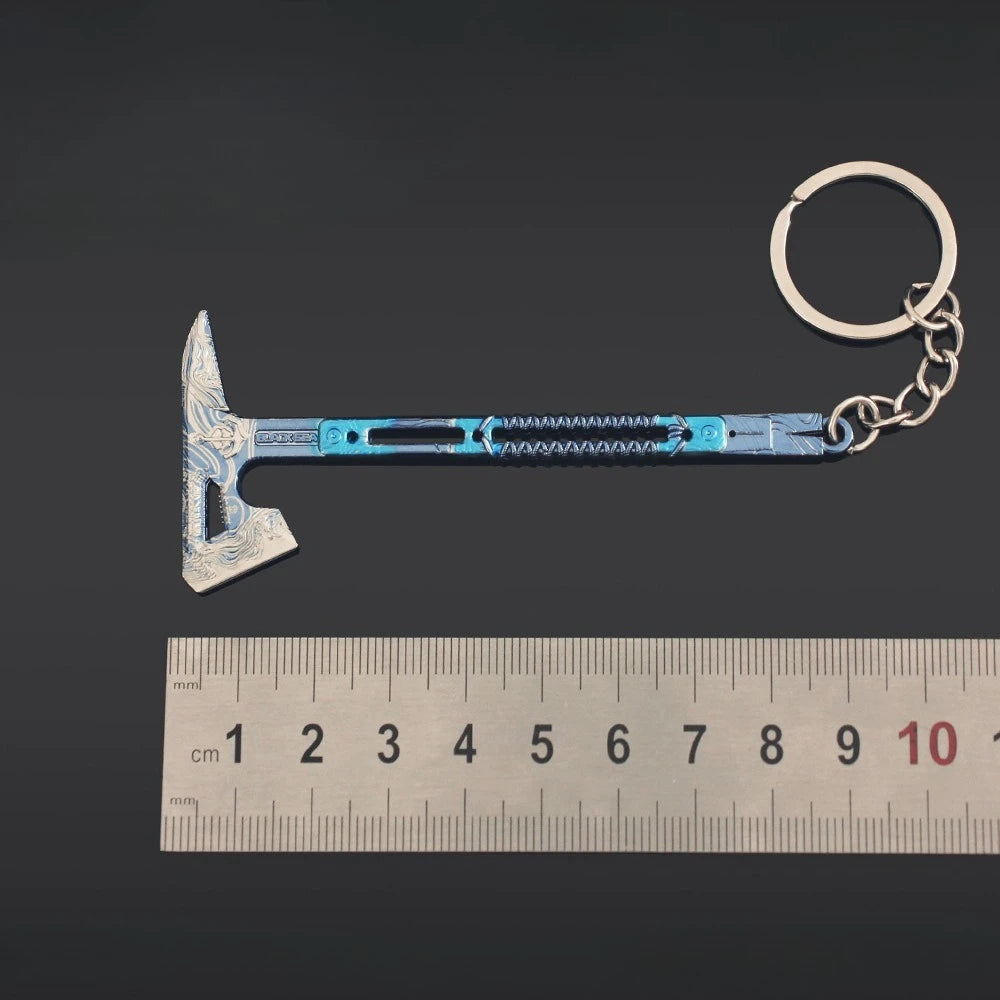 Delta Force 9cm Tactical Tomahawk Knife – Black Sea Edition Keychain, Military-Inspired Men’s Accessory & Gift