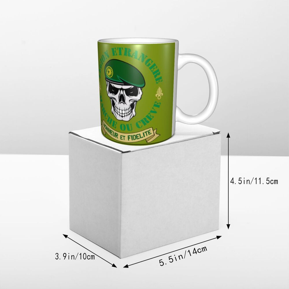 Personalisierte Delta Force x Fremdenlegion Tasse - Individuelle Kaffee- und Teetasse aus Keramik