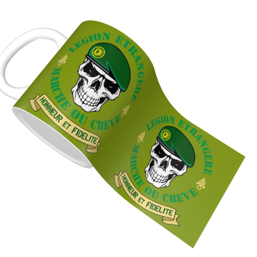 Personalisierte Delta Force x Fremdenlegion Tasse - Individuelle Kaffee- und Teetasse aus Keramik