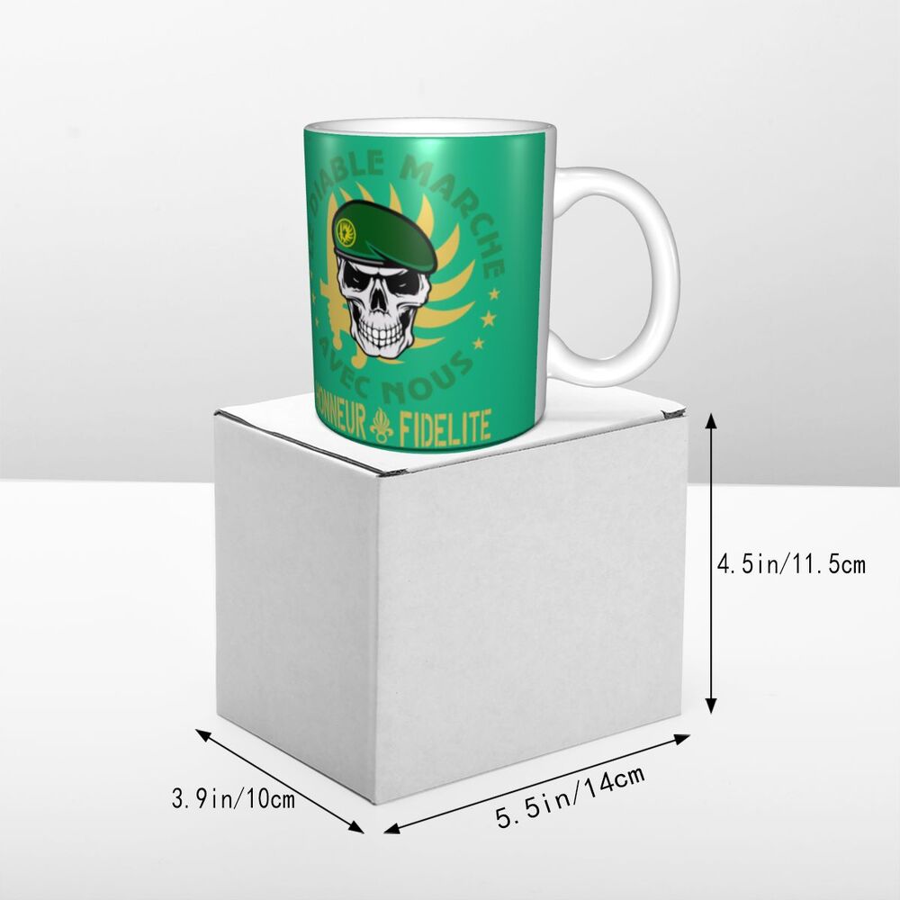 Personalisierte Delta Force x Fremdenlegion Tasse - Individuelle Kaffee- und Teetasse aus Keramik