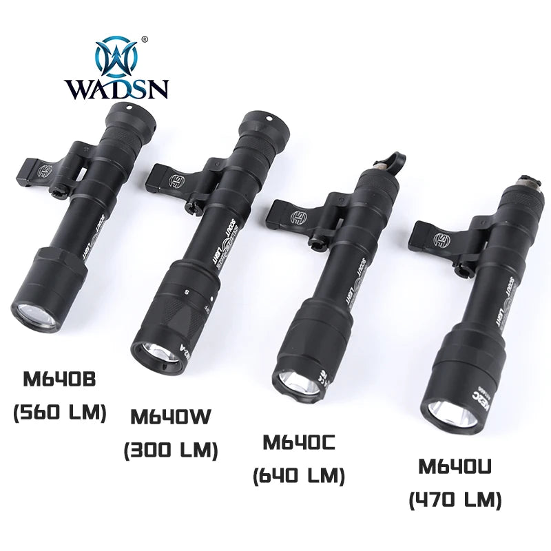 WADSN M640 Tactical Surefire-Taschenlampe – von Delta Force Hawk Ops inspiriertes Waffenlicht