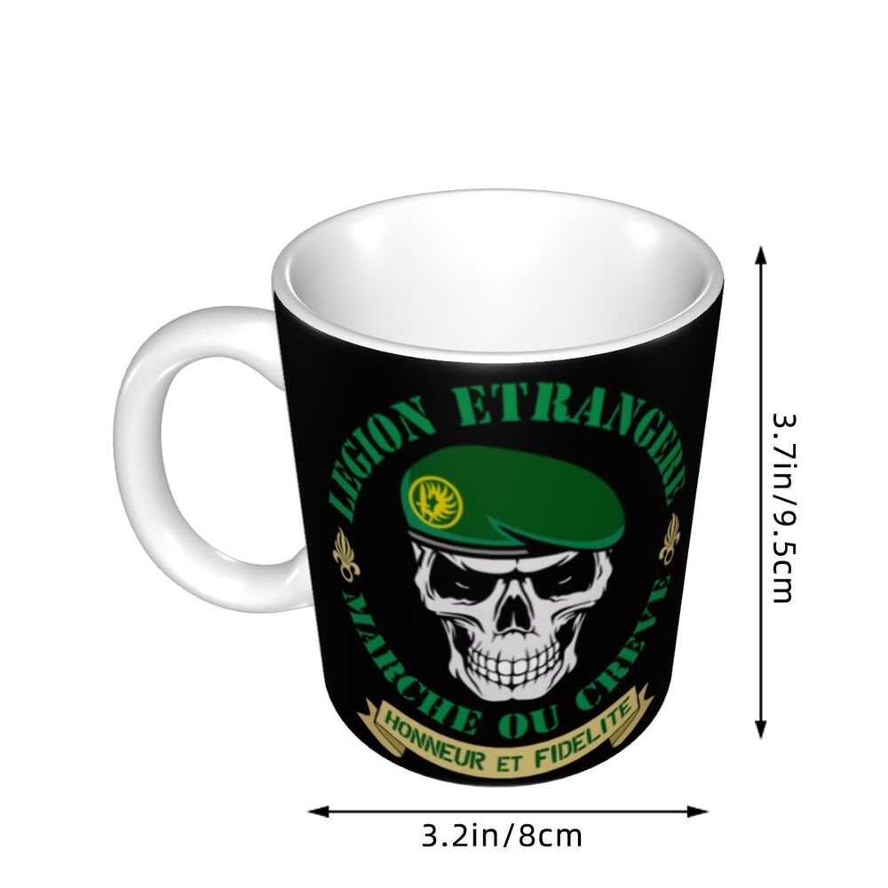 Personalisierte Delta Force x Fremdenlegion Tasse - Individuelle Kaffee- und Teetasse aus Keramik