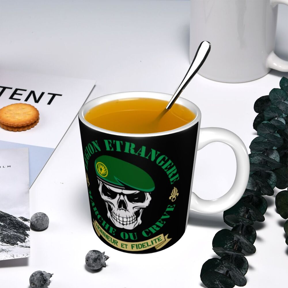 Personalisierte Delta Force x Fremdenlegion Tasse - Individuelle Kaffee- und Teetasse aus Keramik