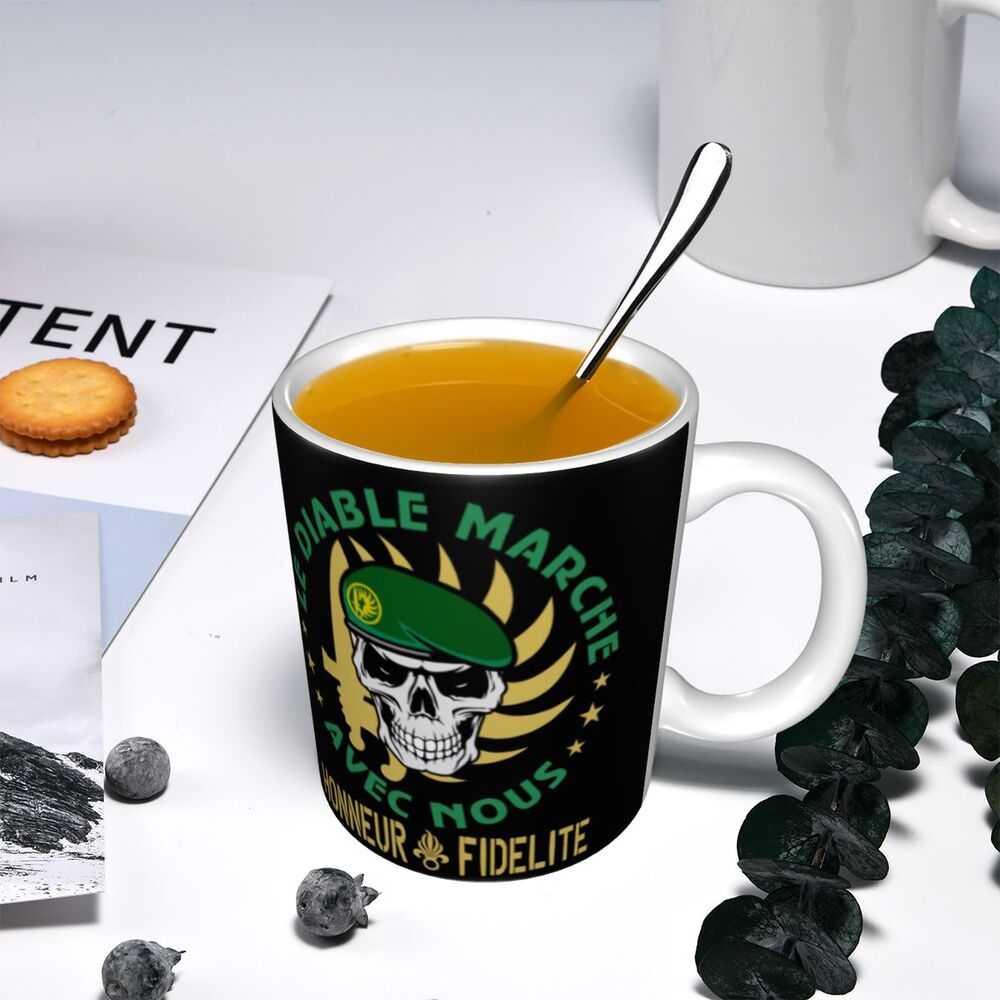 Personalisierte Delta Force x Fremdenlegion Tasse - Individuelle Kaffee- und Teetasse aus Keramik