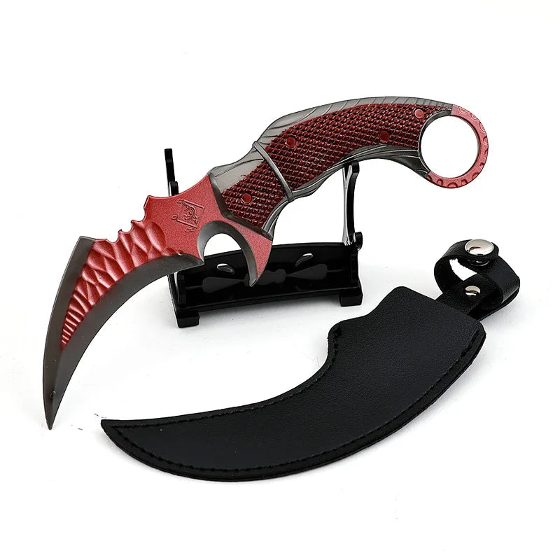 Karambit inspiré de Delta Force Action avec étui