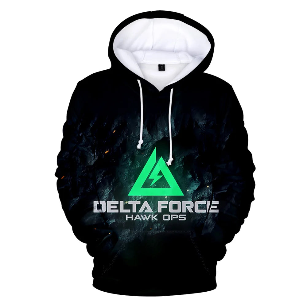 Sweats à capuche Delta Force - Nouveaux sweat-shirts streetwear unisexes inspirés du cosplay
