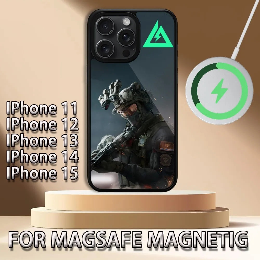 Coque MagSafe Delta Force Hawk Ops pour iPhone série 12