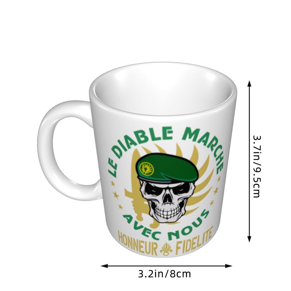 Personalisierte Delta Force x Fremdenlegion Tasse - Individuelle Kaffee- und Teetasse aus Keramik