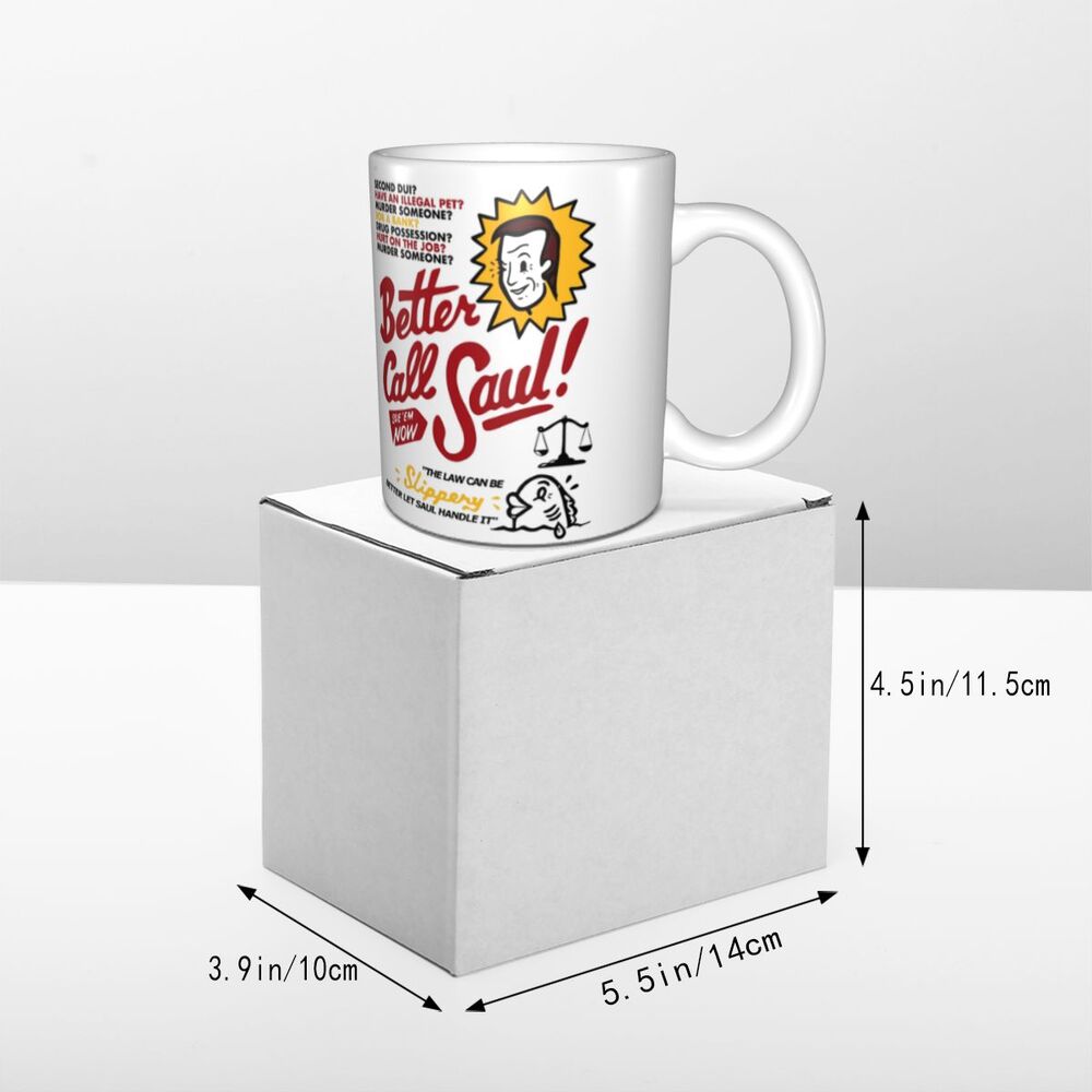 Personalisierte Delta Force x Better Call Saul Tasse - Individuelle Kaffee- und Teetasse aus Keramik