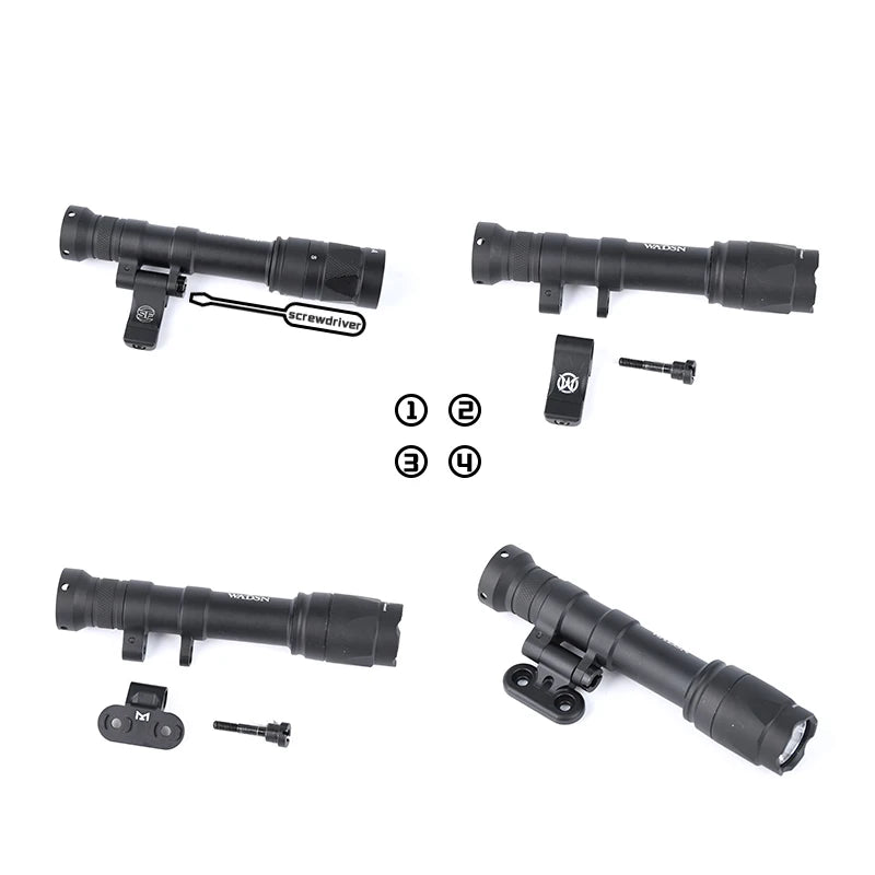 WADSN M640 Tactical Surefire-Taschenlampe – von Delta Force Hawk Ops inspiriertes Waffenlicht