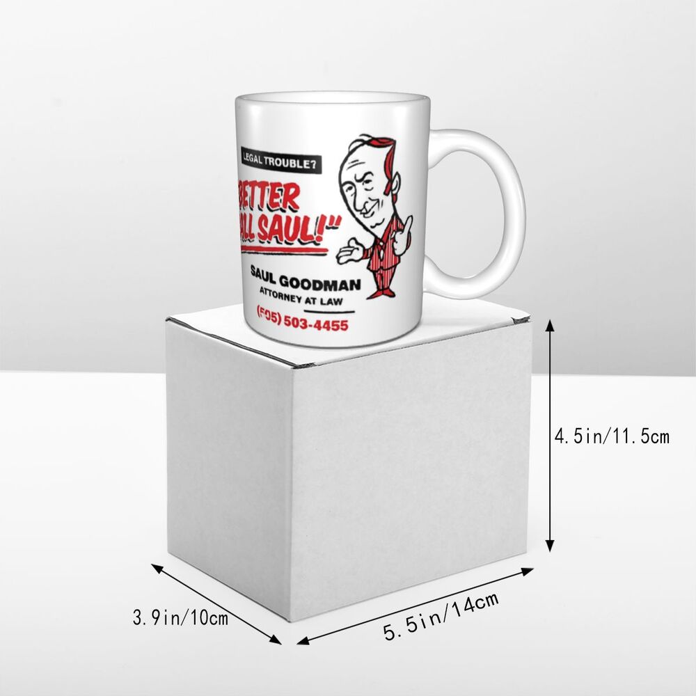 Personalisierte Delta Force x Better Call Saul Tasse - Individuelle Kaffee- und Teetasse aus Keramik