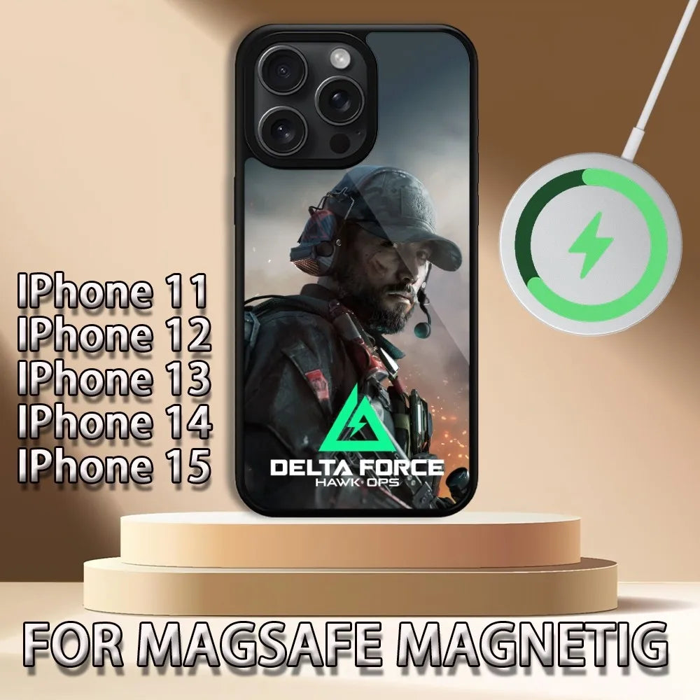 Coque MagSafe Delta Force Hawk Ops pour iPhone série 12
