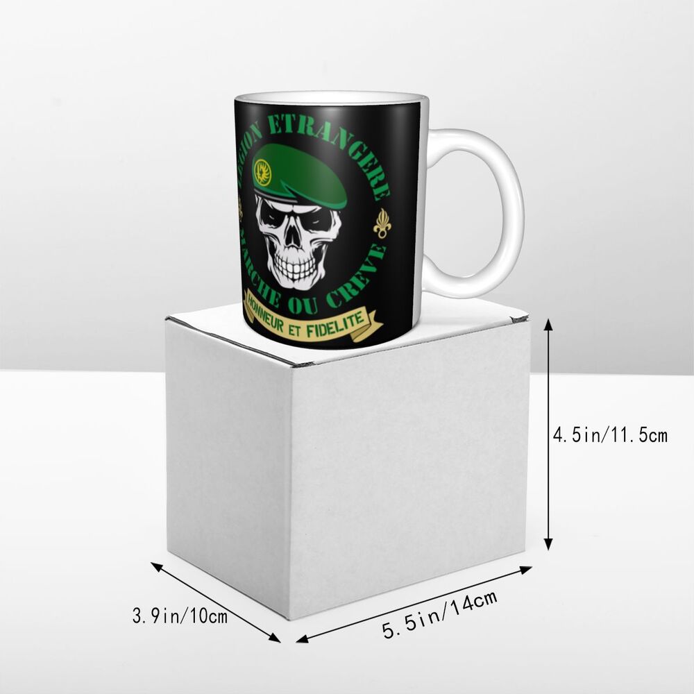 Personalisierte Delta Force x Fremdenlegion Tasse - Individuelle Kaffee- und Teetasse aus Keramik