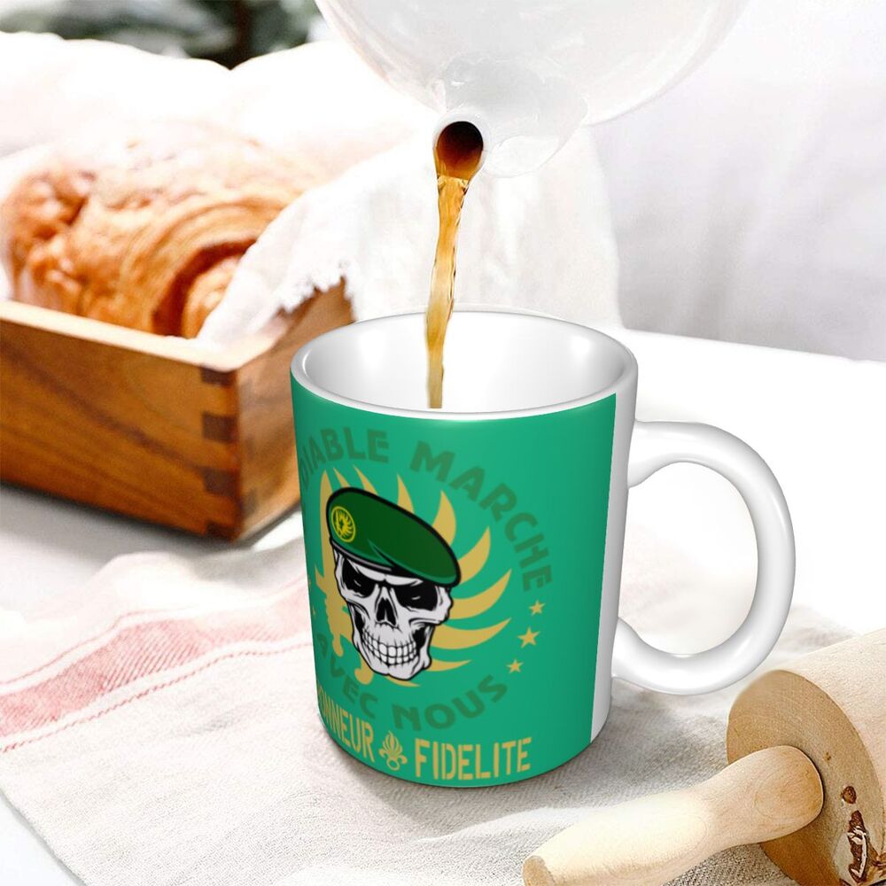 Personalisierte Delta Force x Fremdenlegion Tasse - Individuelle Kaffee- und Teetasse aus Keramik