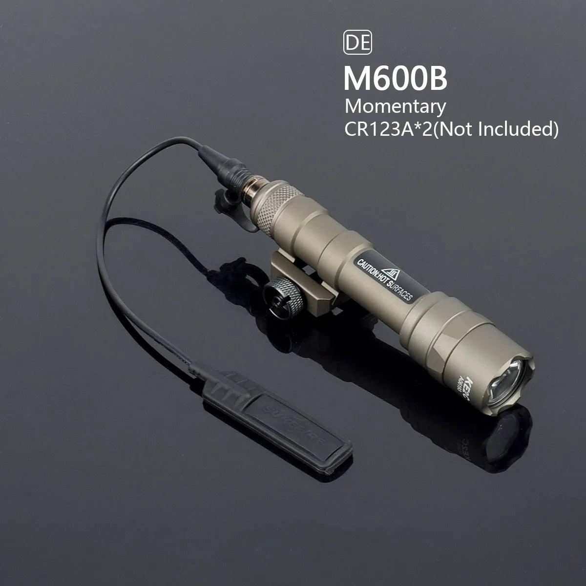 Delta Force Hawk Ops Tactical Surefire M600 Waffenlicht - Taschenlampe für Gewehr und Pistole