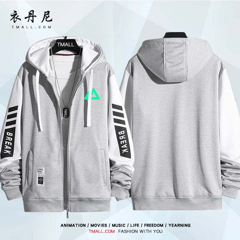 Delta Force Military Hoodie – Unisex Tactical Zip Jacket | Casual Gamer Sweatshirt