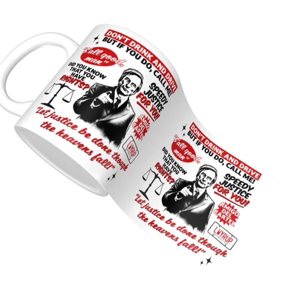 Personalisierte Delta Force x Better Call Saul Tasse - Individuelle Kaffee- und Teetasse aus Keramik
