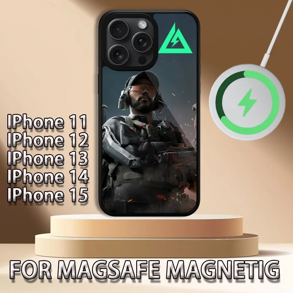 Coque MagSafe Delta Force Hawk Ops pour iPhone série 12