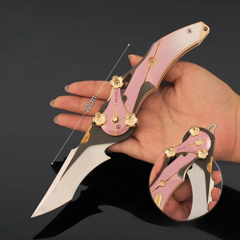 Delta Force Klappmesser LIMITIERTE EDITION – Replika der 22 cm langen springenden Klinge | Gaming-Requisite & Schreibtisch-Dekor