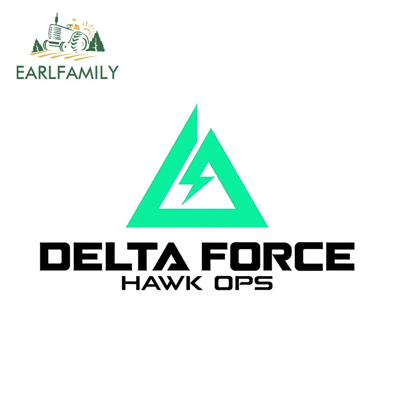 Aufkleber Logo Delta Force Hawk Ops