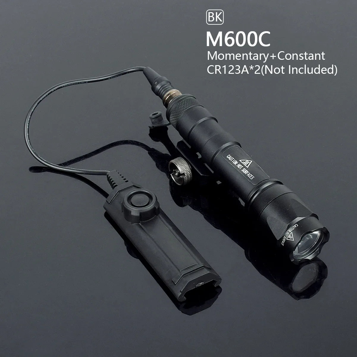 Delta Force Hawk Ops Tactical Surefire M600 Waffenlicht - Taschenlampe für Gewehr und Pistole