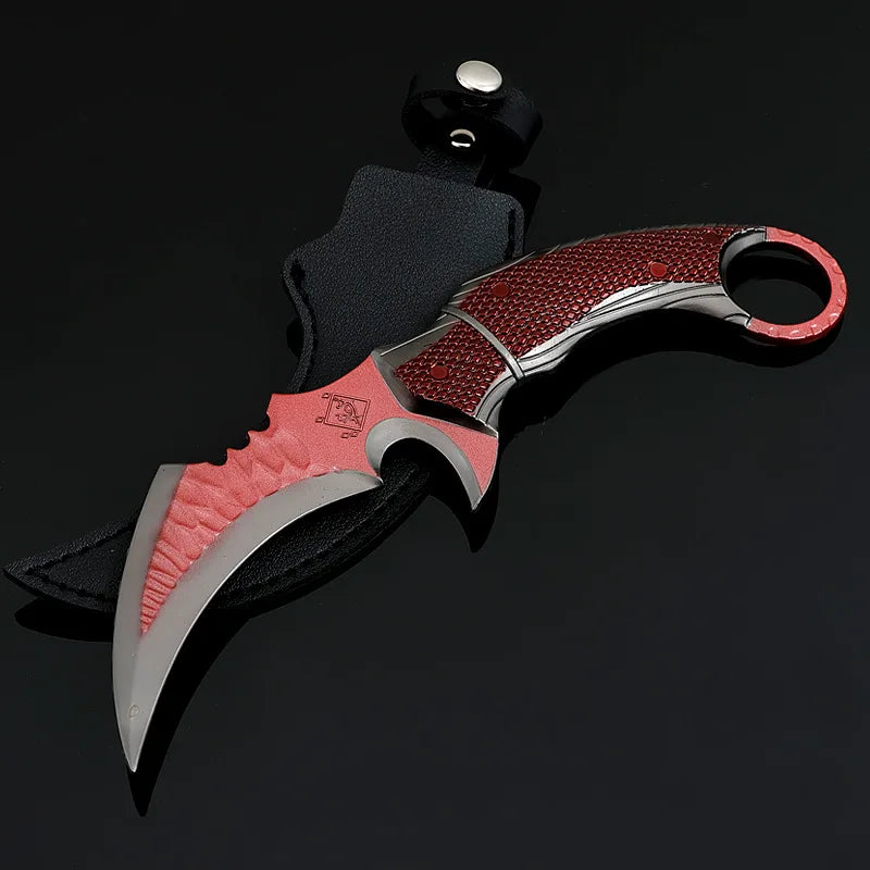 Karambit inspiré de Delta Force Action avec étui