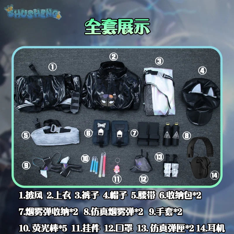 Delta Force: Hawk Ops Luna Cosplay Costume
