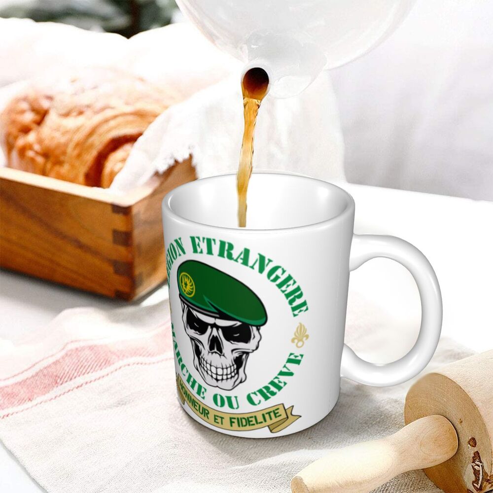 Personalisierte Delta Force x Fremdenlegion Tasse - Individuelle Kaffee- und Teetasse aus Keramik