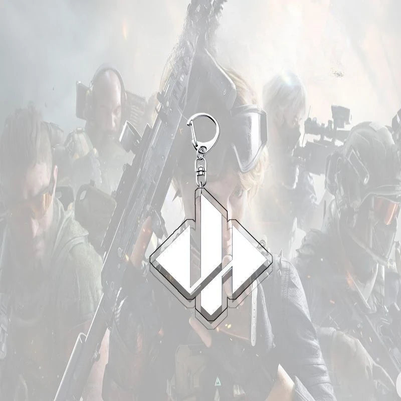 Delta Force Acrylic Weapon Keychain Set – Samurai Sword & Karambit Pendant for Cosplay, Collectors & Gamers