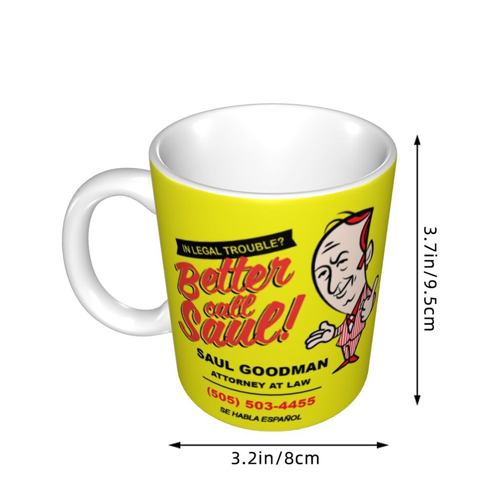 Personalisierte Delta Force x Better Call Saul Tasse - Individuelle Kaffee- und Teetasse aus Keramik