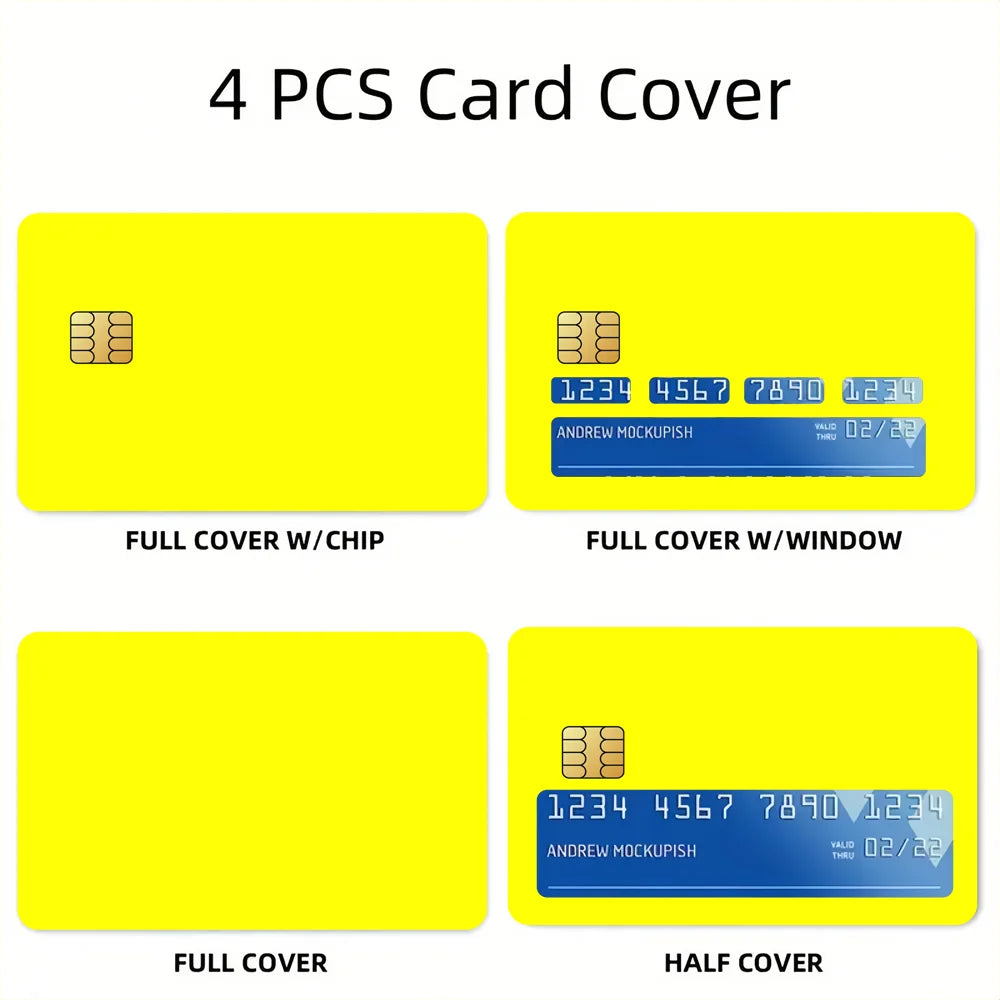 Delta Force Hawk Ops Waterproof Sticker Set – 4PCS Card Cover Decoration
