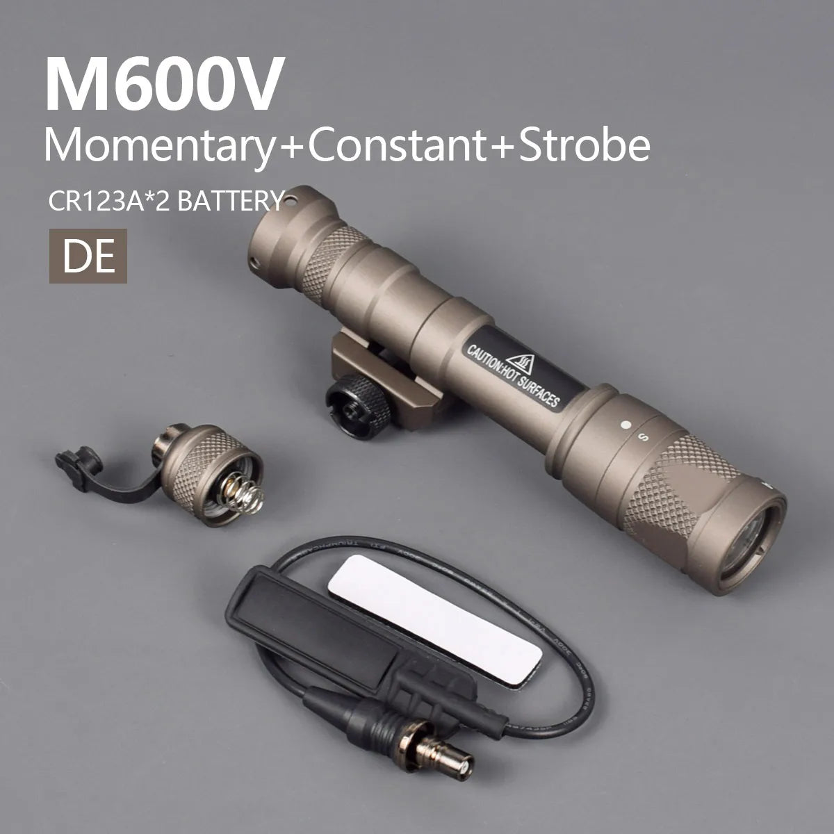 Delta Force Hawk Ops Tactical Surefire M600 Waffenlicht - Taschenlampe für Gewehr und Pistole