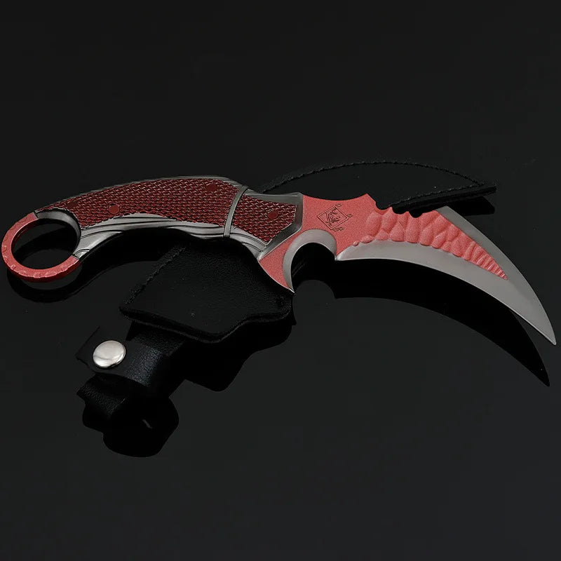 Karambit inspiré de Delta Force Action avec étui