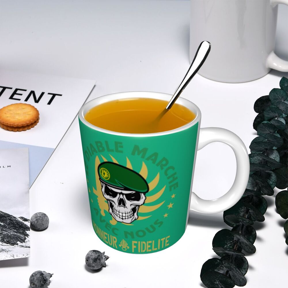 Personalisierte Delta Force x Fremdenlegion Tasse - Individuelle Kaffee- und Teetasse aus Keramik