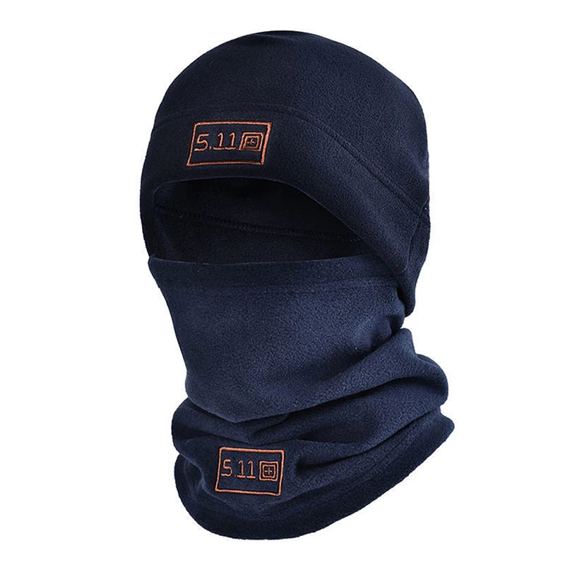 Cagoule polaire d'hiver Delta Force Coral Fleece - Masque thermique pour le visage et cache-cou