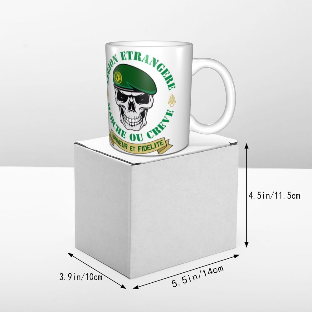 Personalisierte Delta Force x Fremdenlegion Tasse - Individuelle Kaffee- und Teetasse aus Keramik