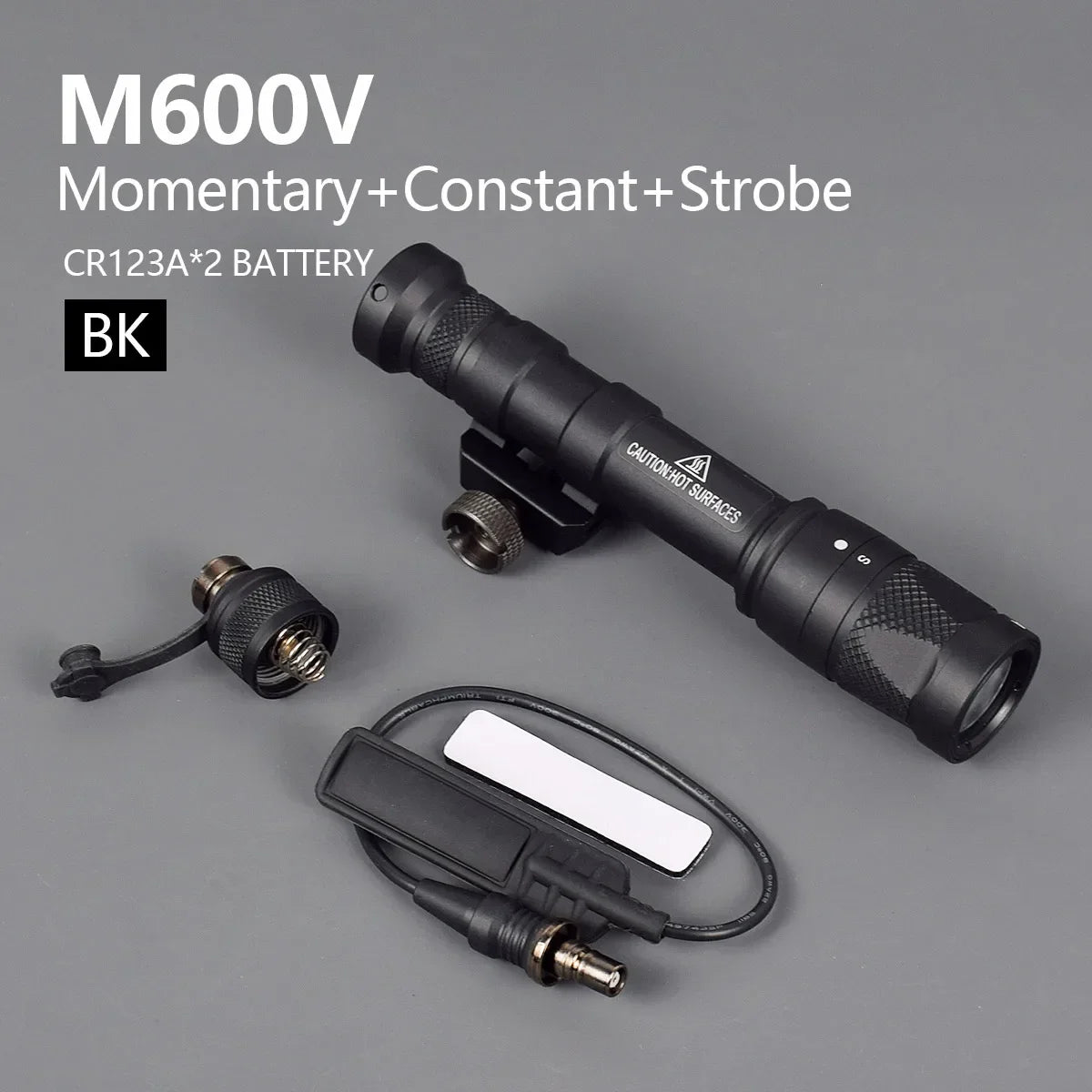 Delta Force Hawk Ops Tactical Surefire M600 Waffenlicht - Taschenlampe für Gewehr und Pistole