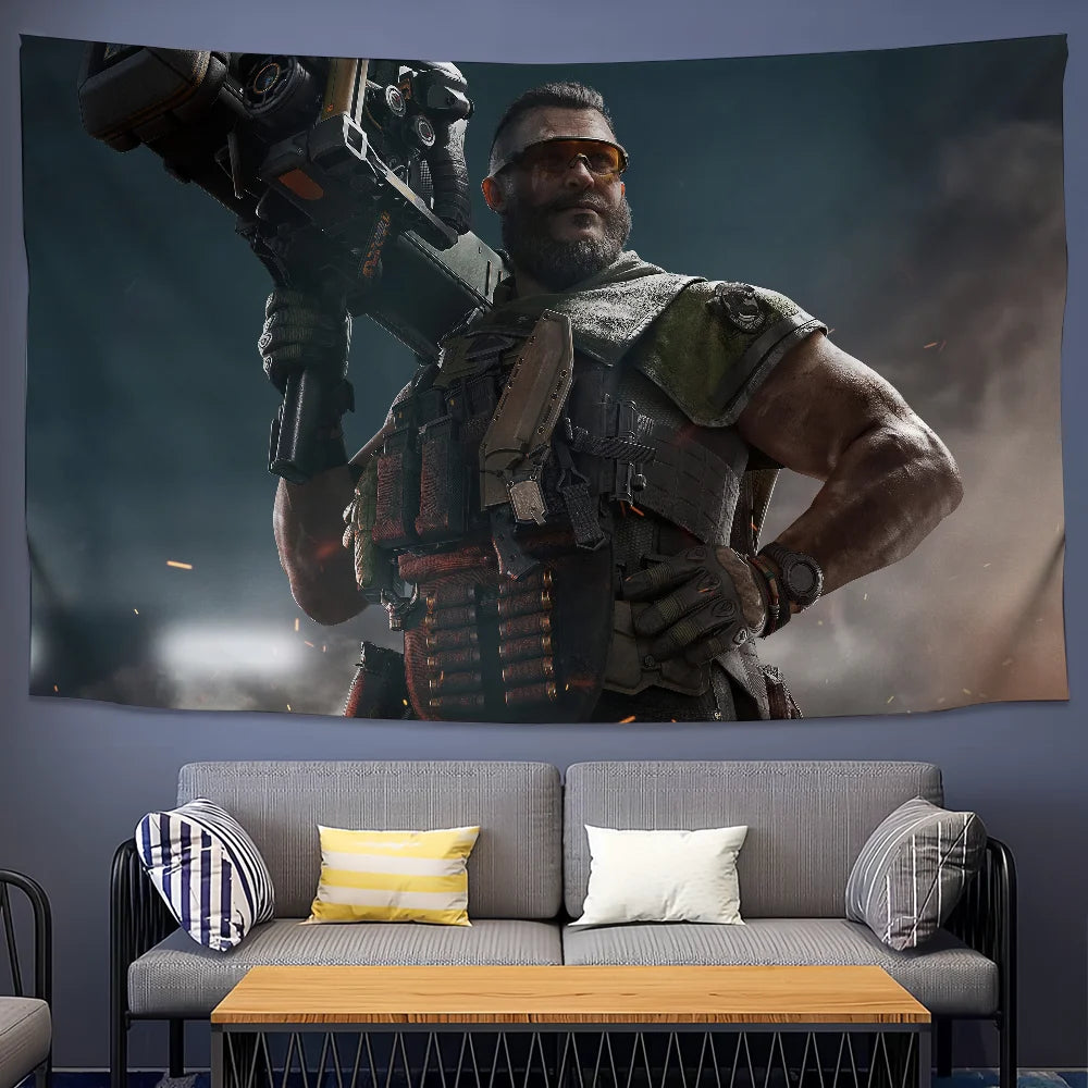 Hawk-Flagge für das Delta Force Hawk Ops-Spiel – Delta Ops-Außenbanner und Heimdekoration