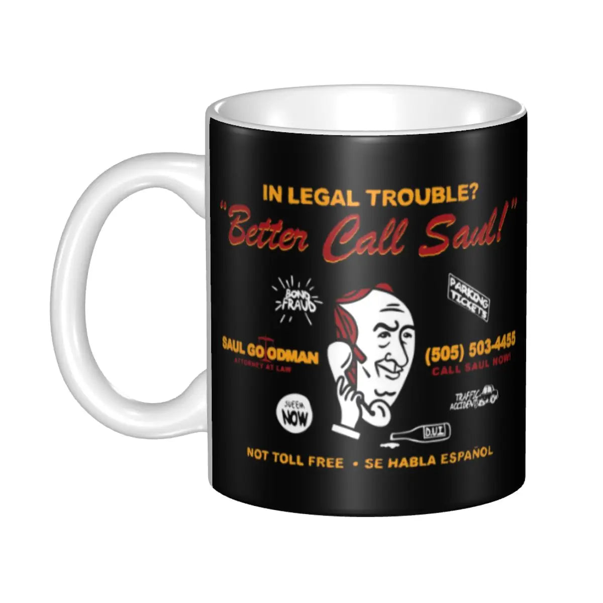 Personalisierte Delta Force x Better Call Saul Tasse - Individuelle Kaffee- und Teetasse aus Keramik