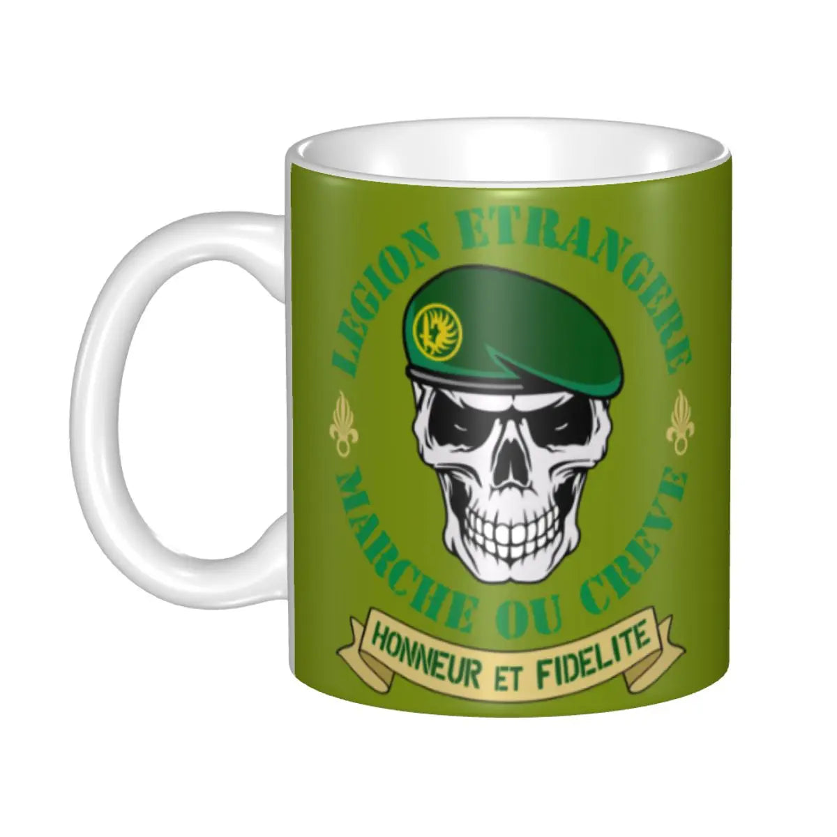 Personalisierte Delta Force x Fremdenlegion Tasse - Individuelle Kaffee- und Teetasse aus Keramik