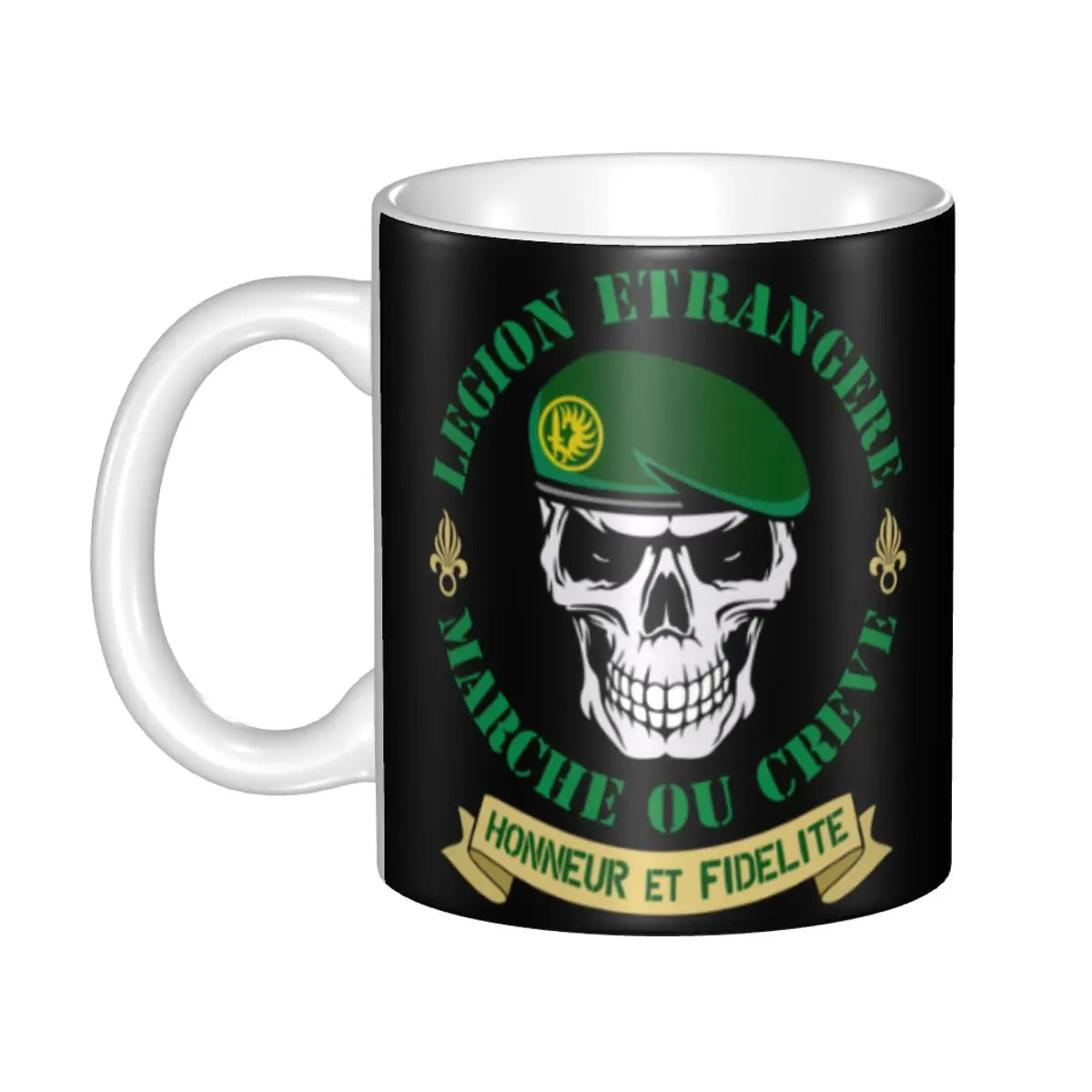Personalisierte Delta Force x Fremdenlegion Tasse - Individuelle Kaffee- und Teetasse aus Keramik