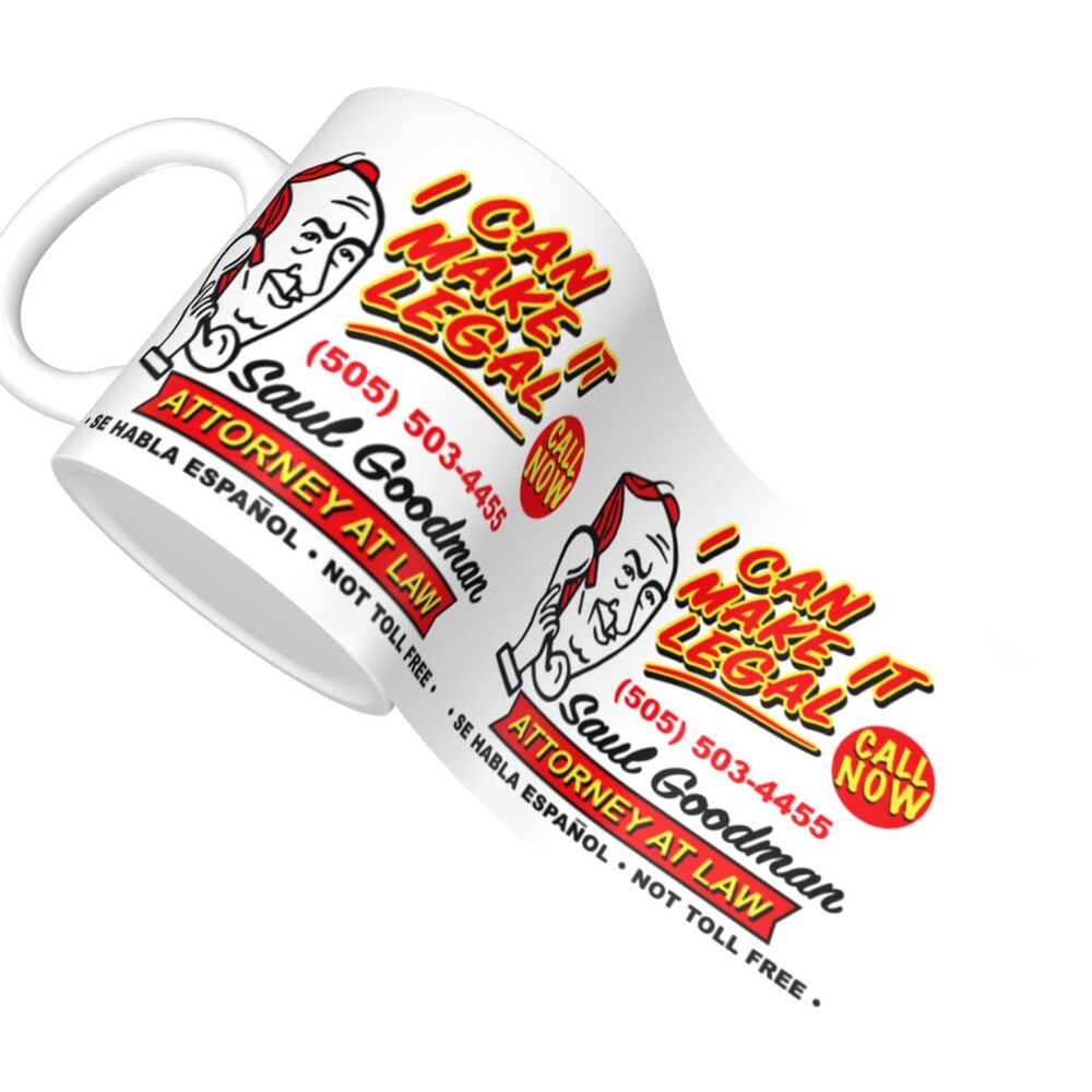 Personalisierte Delta Force x Better Call Saul Tasse - Individuelle Kaffee- und Teetasse aus Keramik