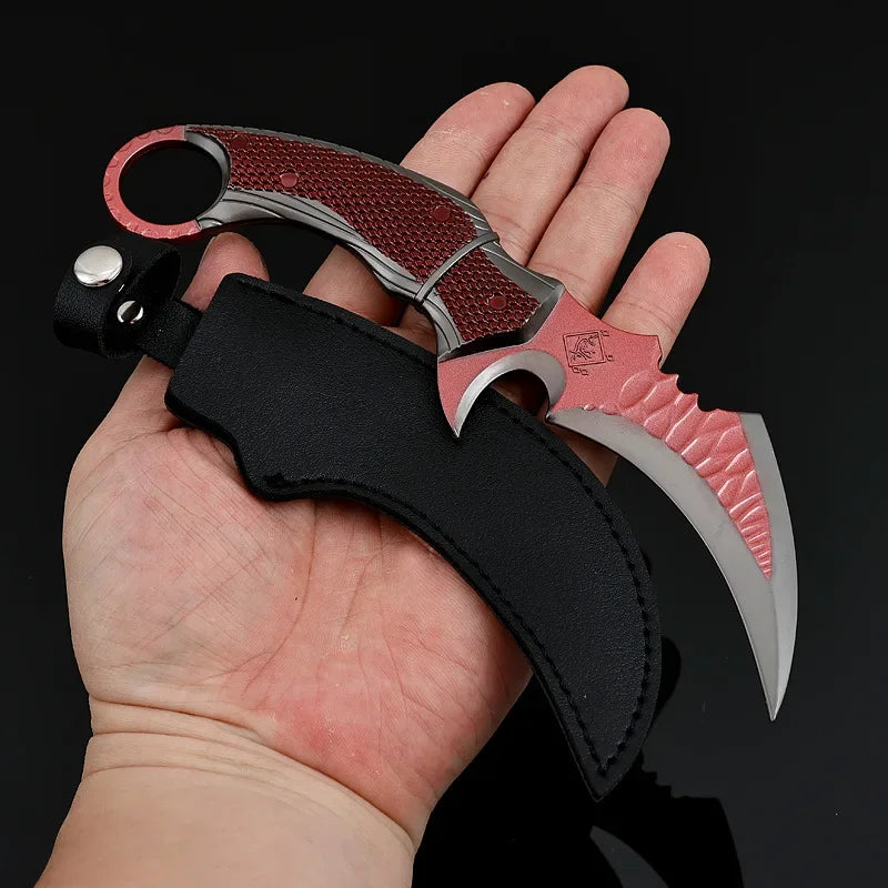 Karambit inspiré de Delta Force Action avec étui