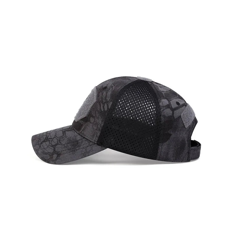 Delta Force Hawk Ops Skull Tactical Cap – Airsoft- und Outdoor-Mütze im Militärstil